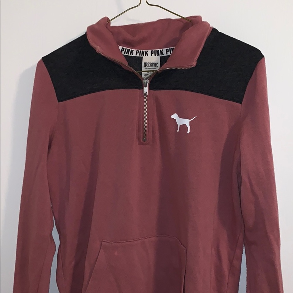 PINK quarter zip